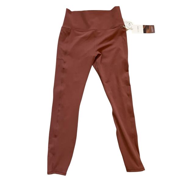 NWT Vuori Women’s Studio Pocket Legging in Rosewood Pink-Medium - Picture 6 of 15